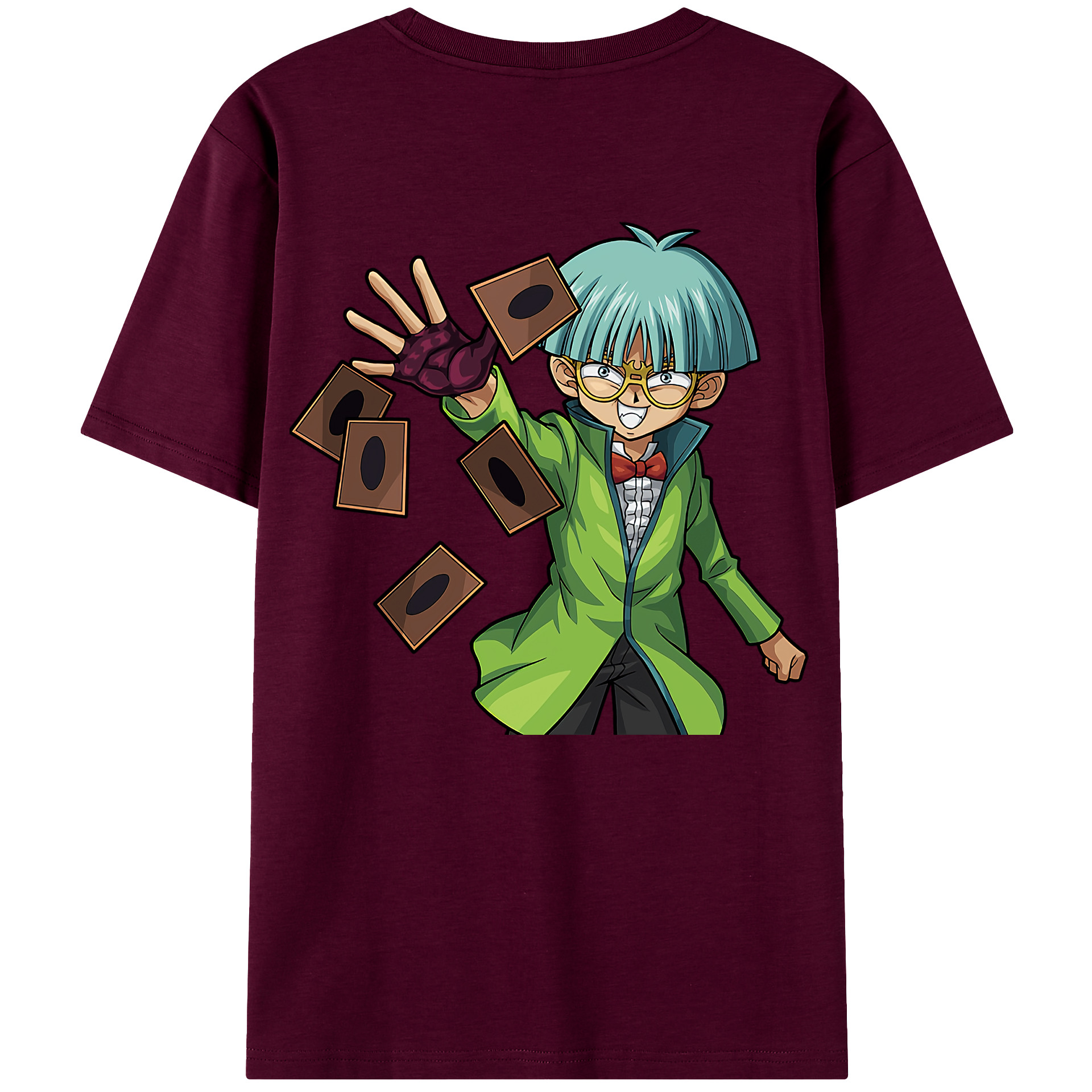 （画像用） 遊☆戯☆王 Yu-Gi-Oh! レディース半袖Tシャツ(バックプリント)